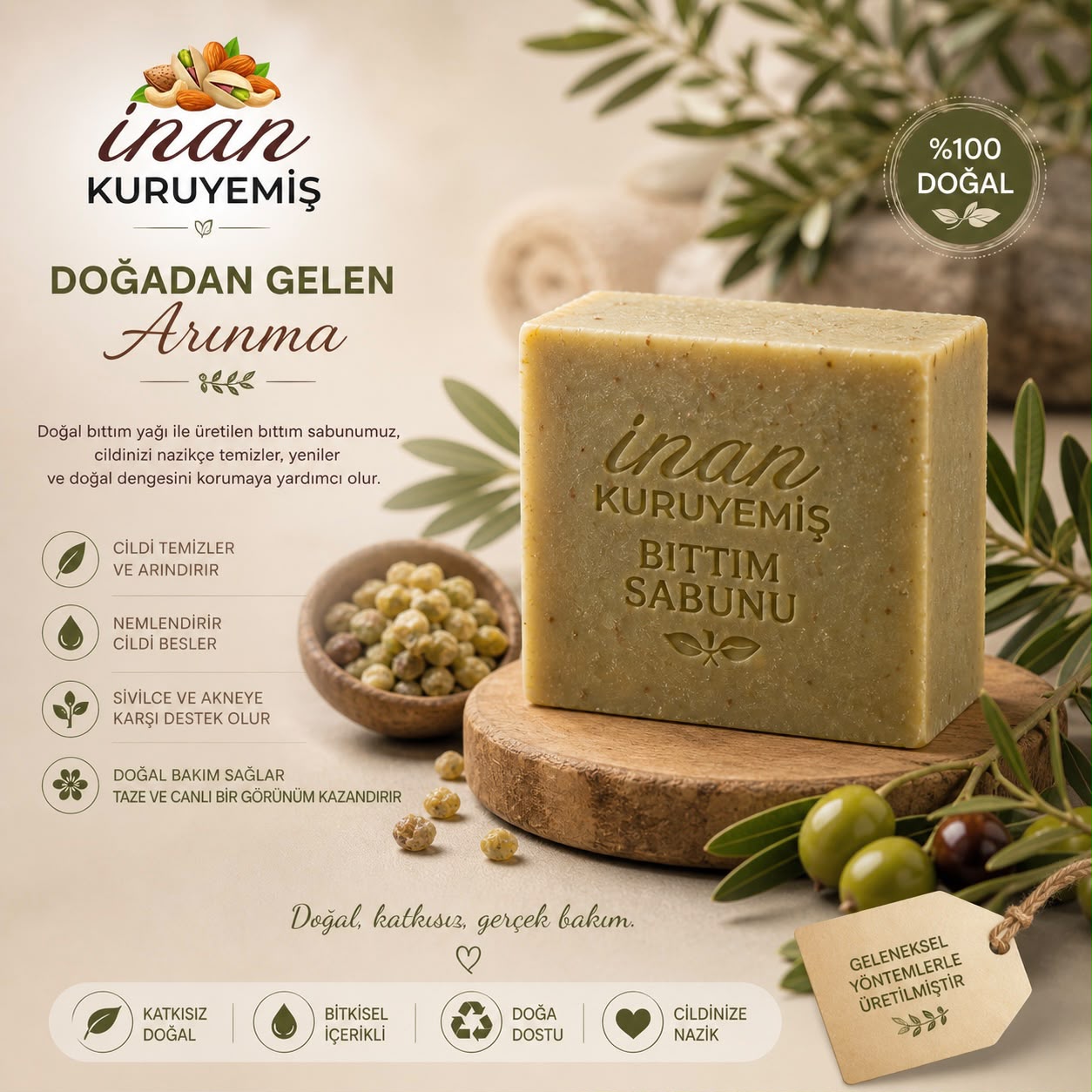 Doğal Bıttım Sabunu